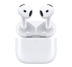 Apple Auricolari AirPods 4 2024 + Cust.Ric. USB-C (ANC) MXP93ZM/A