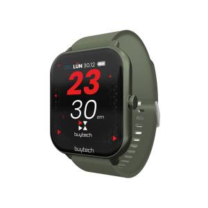 Techmade Smartwatch BuyTech Alfa Quadrato Allum. 1.83&#34; Verde