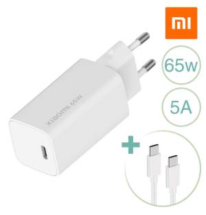 Xiaomi Mi Charge Type-C Fast Charge 65W GaN Tech + Cavo 1m USB-C