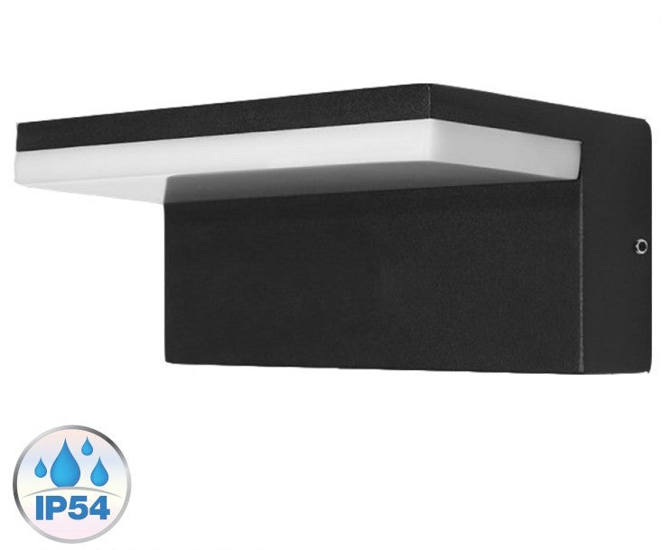 Applique Led muro Wall Light 10W da esterno IP54 Luce 3in1 CCT