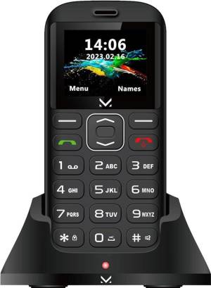 Majestic TLF Sileno 28 SeniorPhone 1.77&#34; DS Black