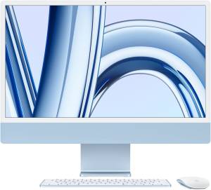 Apple iMac 24&#34; 2023 4.5K M3 8C/10G 8/256GB Blue MQRQ3T/A