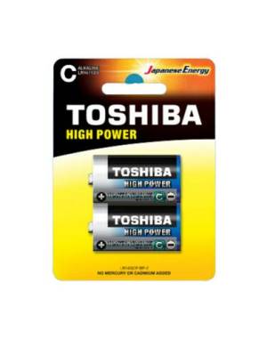 Toshiba Batterie MezzaTorcia C Alcalina LR14GCP BP-2 1Cnf/2pz