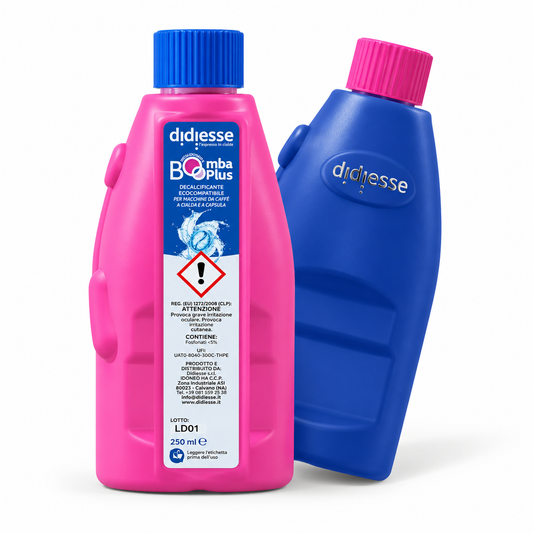 Decalcificante Bomba Plus originale 250 ml per macchine da caffè – Pulizia anticalcare del circuito