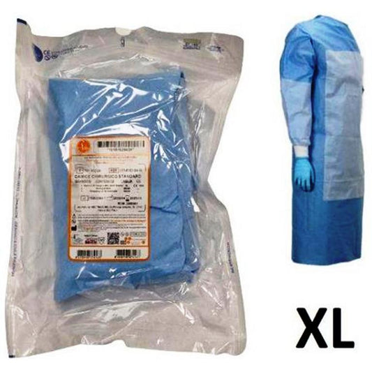 Camice chirurgico rinforzato monouso – Taglia XL