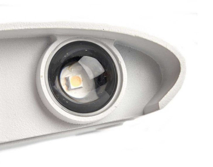 Applique Lampada da muro doppia Luce Led 16W Wall Light colore Bianco 6 Led IP65