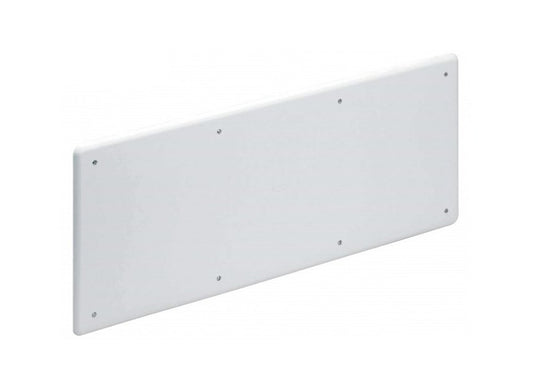 Coperchio Rettangolare 480×160 mm (Misura 9) per Scatola di Derivazione da Incasso Con Viti Bianco RAL9010 (FG10319)