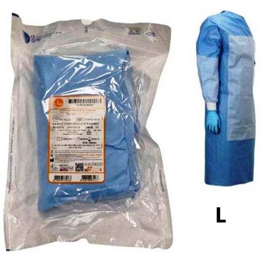 Camice chirurgico rinforzato monouso – Taglia L