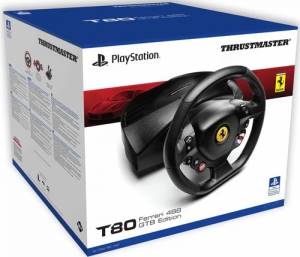 Thrustmaster Volante T80 Ferrari 488 - GTB Edition + Pedaliera