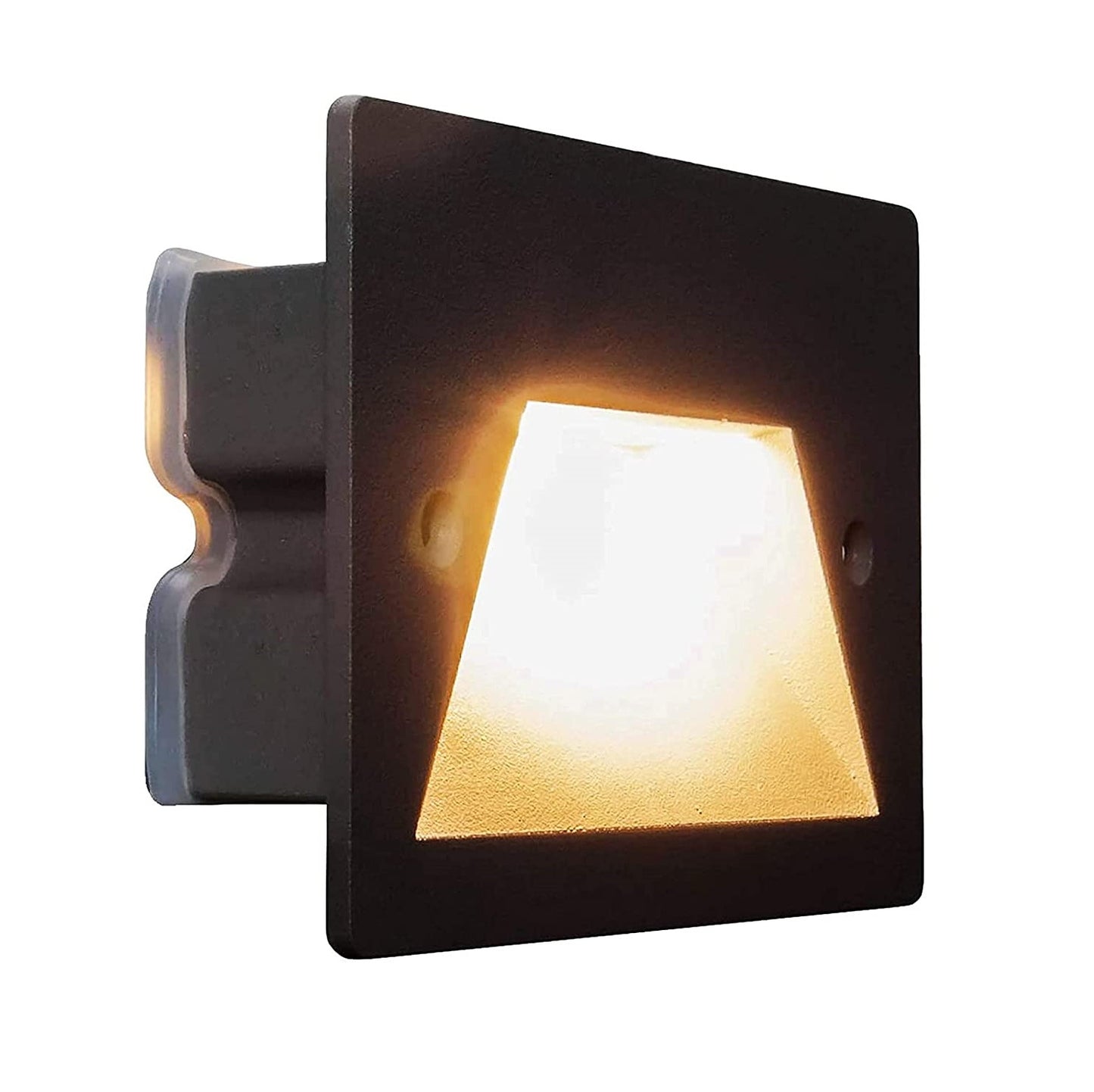 Segnapasso Led 3W esterno incasso scatola 503 Lampada illuminazione Muro Scale Giardino Sentiero