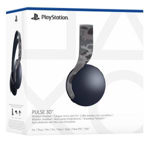 PS5 Cuffie Wireless PULSE 3D Grey Camo