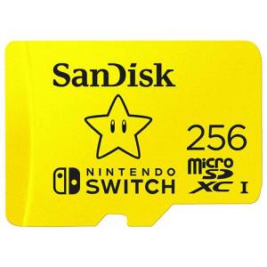 Switch Micro SDXC SanDisk 256GB for Nintendo Switch