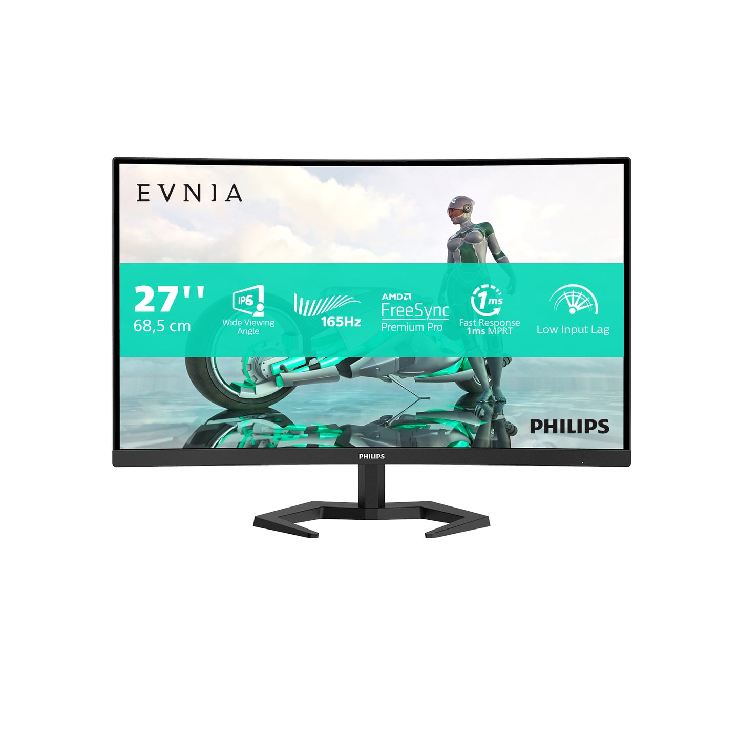 Philips 27M1N3200ZS/00 Monitor PC 68,6 cm (27&#34;) 1920 x 1080 Pixel Full HD LED Nero