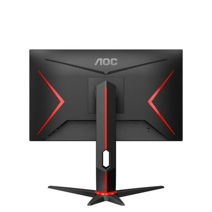 AOC G2 24G2ZU/BK LED display 60,5 cm (23.8&#34;) 1920 x 1080 Pixel Full HD Nero, Rosso - puntoluceled