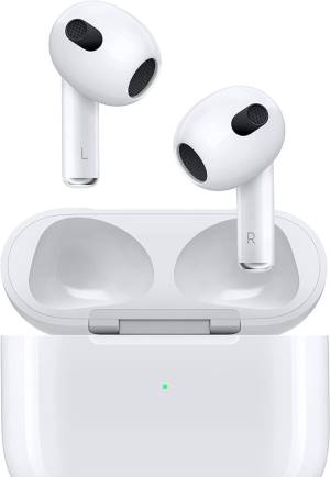 Apple Auricolari AirPods 3 2022 +Custodia Ric. Lightning MPNY3ZM/A - puntoluceled