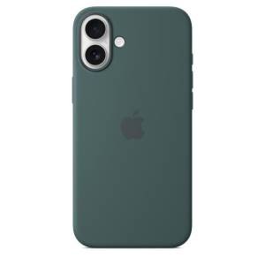 Apple iPhone 16 Plus Silicone Case MagSafe Lake Green MYYH3ZM/A - puntoluceled