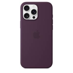 Apple iPhone 16 Pro Max Silicone Case MagSafe Plum MYYW3ZM/A - puntoluceled