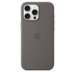 Apple iPhone 16 Pro Max Silicone Case MagSafe Stone Grey MYYV3ZM/A - puntoluceled