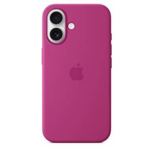 Apple iPhone 16 Silicone Case MagSafe Fucsia MYY53ZM/A - puntoluceled