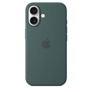 Apple iPhone 16 Silicone Case MagSafe Lake Green MYY83ZM/A - puntoluceled