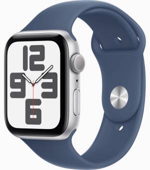 Apple Watch SE 44mm AC/Silver SB/Denim M/L MXER3QC/A EU - puntoluceled