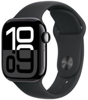 Apple Watch Serie 10 42mm AC/Jet Black SB/Black S/M MWWE3QC/A EU - puntoluceled