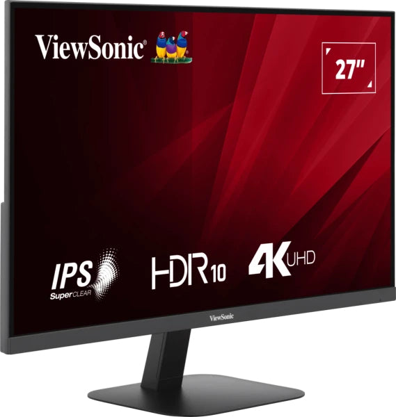 Viewsonic VA VA2708-4K-HD Monitor PC 68,6 cm (27&#34;) 3840 x 2160 Pixel 4K Ultra HD LED Nero