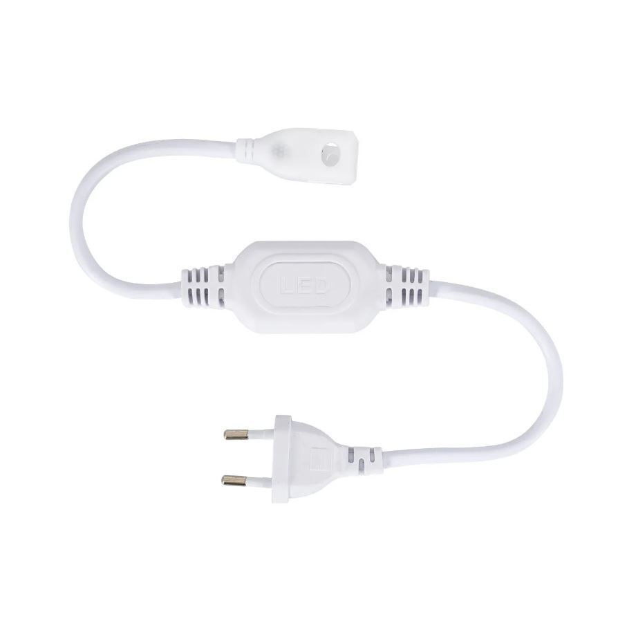 Striscia LED 220V IP65 180 LED/m luce calda - taglio ogni 1 m