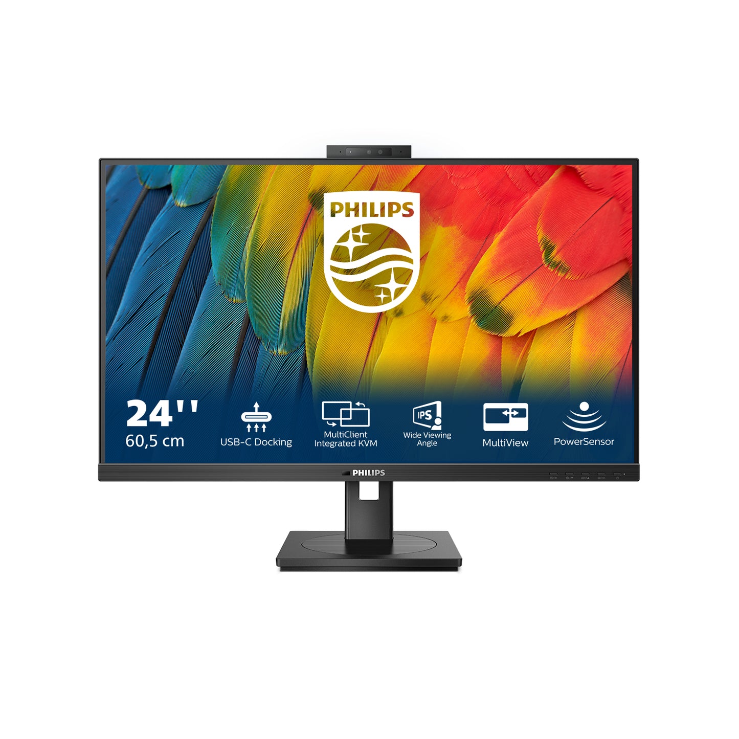 Philips 5000 series 24B1U5301H/00 LED display 60,5 cm (23.8&#34;) 1920 x 1080 Pixel Full HD LCD Nero