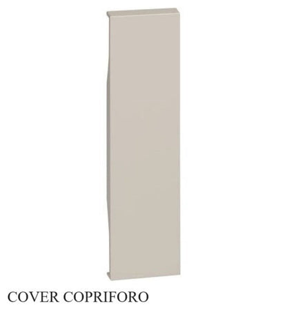 Compatibile Bticino Living Now Cover tasto copriforo colore Sabbia - puntoluceled