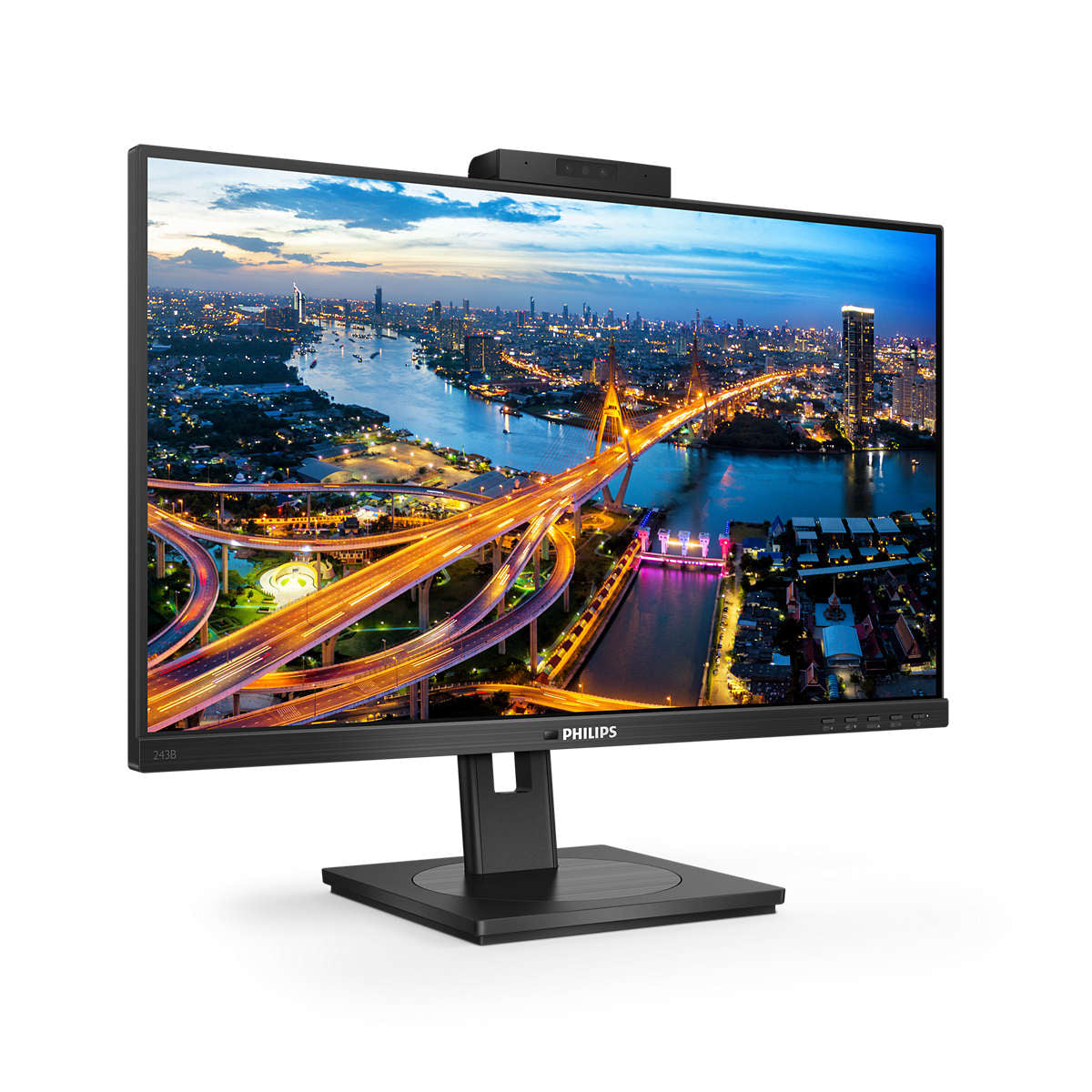 Philips B Line 243B1JH/00 Monitor PC 60,5 cm (23.8&#34;) 1920 x 1080 Pixel Full HD LCD Nero