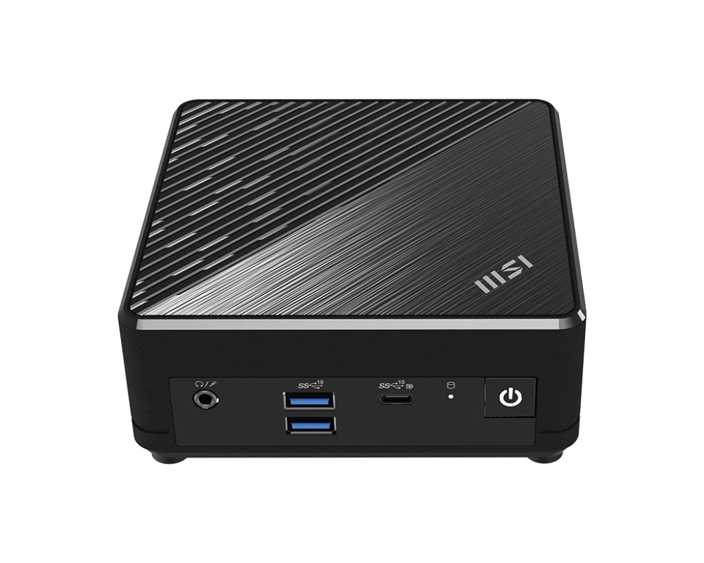 MSI Cubi N ADL-031XIT Intel® N N200 8 GB DDR4-SDRAM 256 GB SSD FreeDOS Mini PC Nero