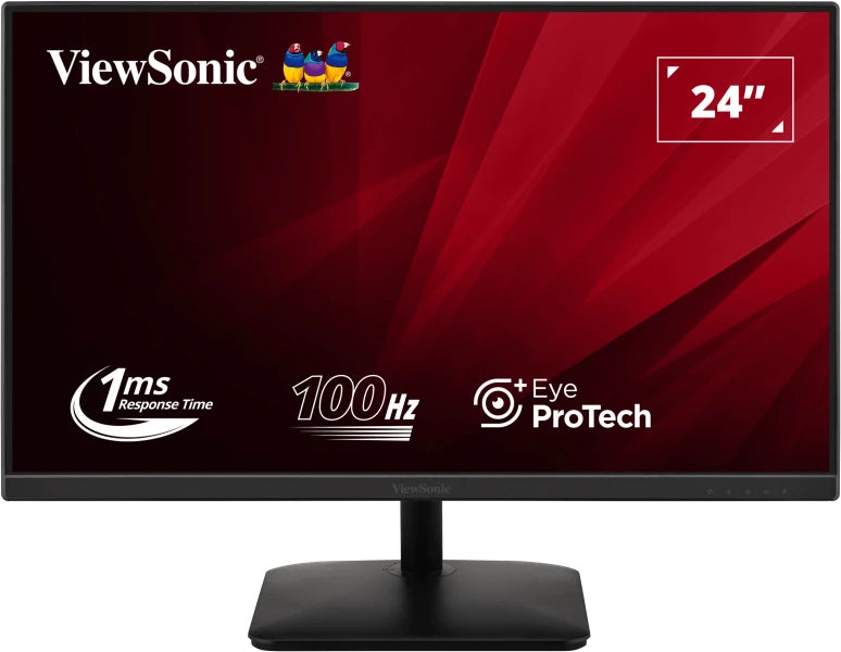 Viewsonic VA2408-MHDB Monitor PC 61 cm (24&#34;) 1920 x 1080 Pixel Full HD LED Nero