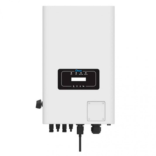 DEYE SUN-30K-G04 Inverter Trifase di Rete On-Grid 30kW impianto fotovoltaico schermo LCD e Smart Meter Integrato inclusi TA e WiFi - puntoluceled