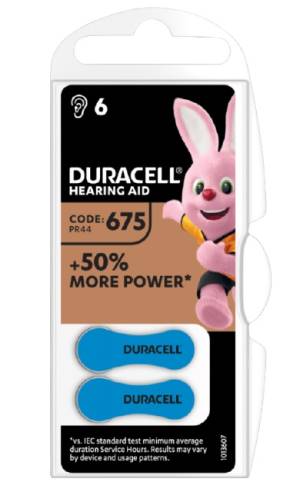 Duracell Batterie Acustiche Medical ActiveAir DA675 1Cnf/6pz - puntoluceled