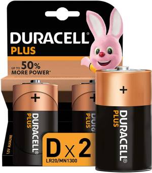 Duracell Batterie Torcia D Plus LR20 MN1300 1Cnf/2pz - puntoluceled