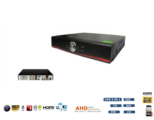 DVR NVR Videoregistratore 5 in 1 sistemi di videosorveglianza 4 8 16 canali