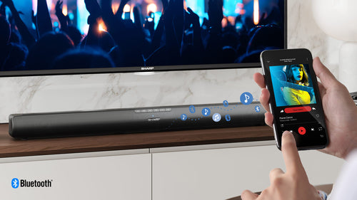 Sharp HT-SB100 altoparlante soundbar Nero 2.0 canali 75 W