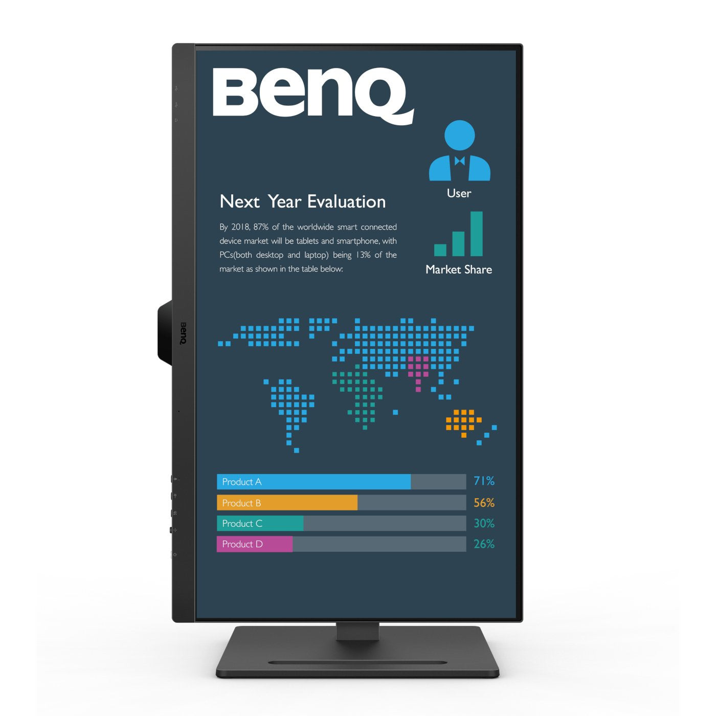 BenQ BL2790QT Monitor PC 68,6 cm (27&#34;) 2560 x 1440 Pixel Quad HD LED Nero