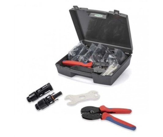 FANTON A9999 Kit fotovoltaico connettori + pinza crimpatrice + coppia chiavi accessori montaggi impianto pannelli solari - puntoluceled