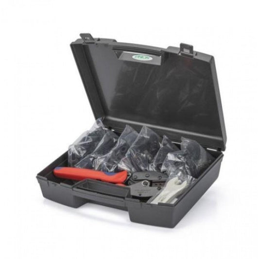 FANTON A9999 Kit fotovoltaico connettori + pinza crimpatrice + coppia chiavi accessori montaggi impianto pannelli solari - puntoluceled