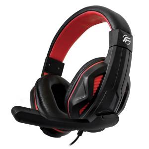 Fenner Tech Cuffie Gaming Soundgame + Microfono PC/Console Red - puntoluceled