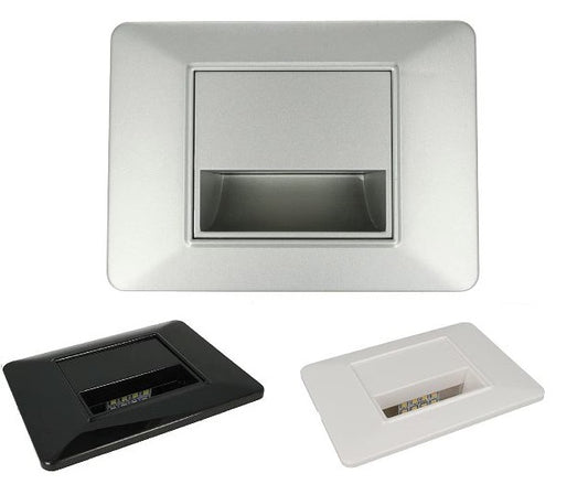 Segnapasso Led interno incasso scatola 503 Luce cortesia punto luce scale corridoio