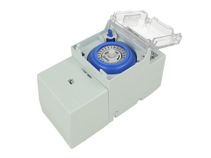 Interruttore Temporizzatore Analogico/Meccanico Timer giornaliero settimanale 16A - puntoluceled