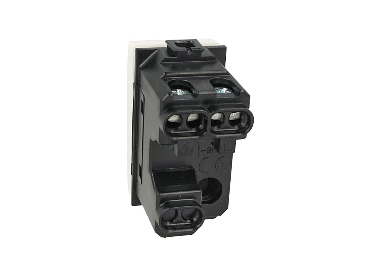 SANDASDON SD40001T Interruttore Unipolare 16A 250V, Colore Grigio, Compatibile Con Bticino Living, Confezione Da 1 Pezzo