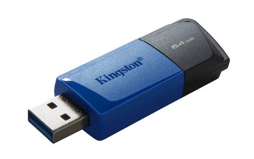 Kingston Technology DataTraveler 64GB USB3.2 Gen 1 Exodia M (Nero + Blu) - puntoluceled