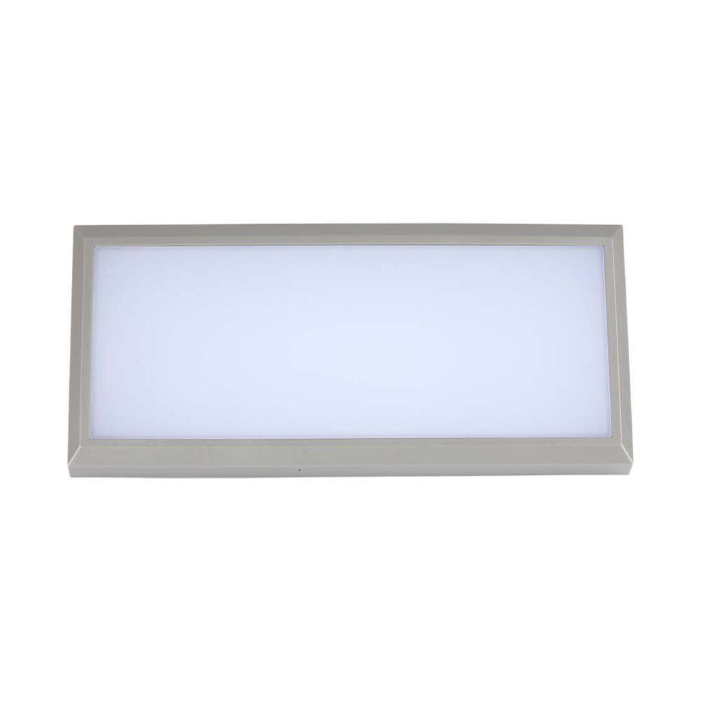 Lampada LED Applique Muro Angolare incasso 12W Colore Grigio Chiaro IP65 Wall Lights - puntoluceled