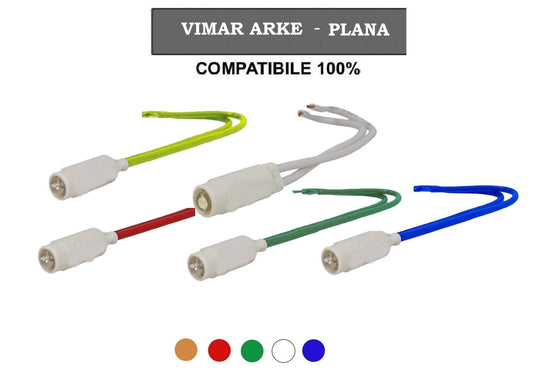 Lampada Led comando retro illuminato per tasti compatibile con Vimar Plana ed Arke - puntoluceled