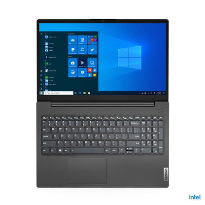 Lenovo V 15 G2 IJL Intel® Celeron® N N4500 Computer portatile 39,6 cm (15.6&#34;) Full HD 8 GB DDR4 - SDRAM 256 GB SSD Wi - Fi 5 (802.11ac) Windows 11 Home Nero - puntoluceled