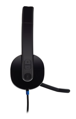 Logitech H540 Auricolare Cablato A Padiglione Ufficio USB tipo A Nero - puntoluceled